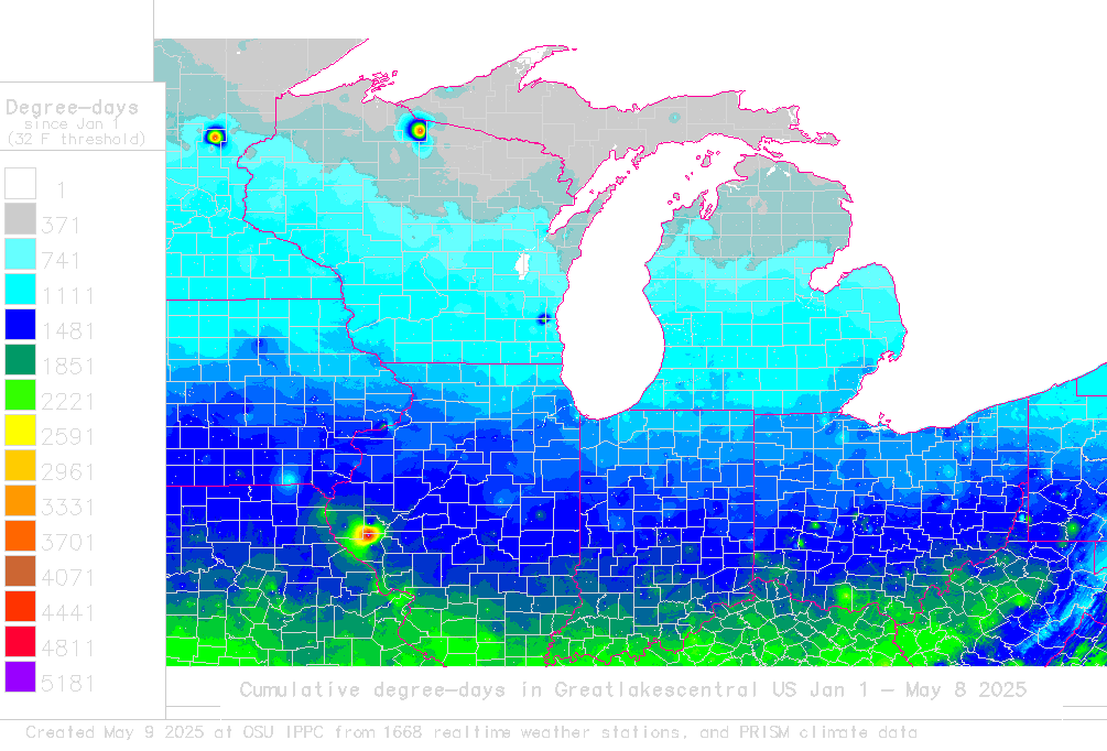 Morel Mushroom Map Illinois originaldesignsva