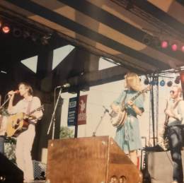 1980-xx-xx -ties Townes Van Zandt-Susie Monick and Mike Dunbar and others