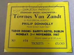 1987-11-02 -Tudor Rooms at Barrys Hotel-Dublin-Ireland