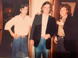 1990-04-27 -Townes with Guy Clark and REK at the Ark-Ann Arbor-MI