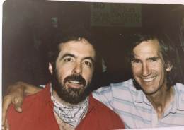 1991-10-24 -in Norway-Townes Van Zandt with Tom Russell