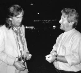 1994-xx-xx -Townes and Vince Bell at the Cactus Cafe-Austin-TX