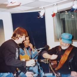 1995-01-22  with Richard Dobson and Larry Monroe at KUT radio studios-Austin-TX