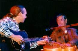 1995-07-11  with Hans Theessink at Szene-Vienna-Austria