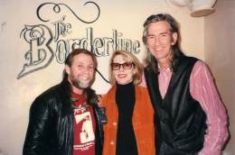 1996-12-03 -With Harold Eggers and Mary Costello at the BorderLine-London-UK