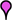 Purple pin for target station